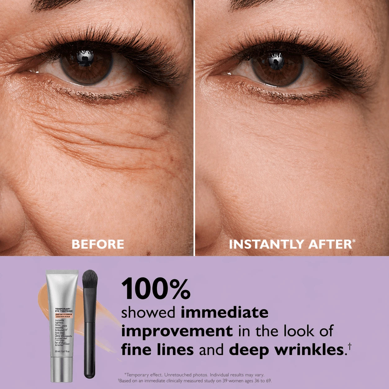 NOCEVIAL®Temporary Face Tightener | Firm and Smooth the Look of Fine Lines, Deep Wrinkles and Pores