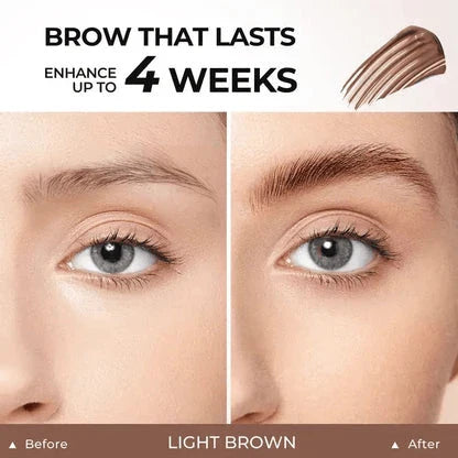 Eyebrow Tint Kit,Long-lasting Waterproof Sweat-proof Eyebrow Dye Paste Set