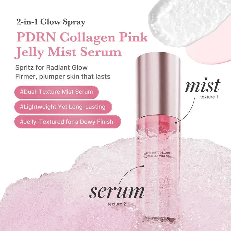 Licensed Esthetician Nikki's New Year New You Set | Includes PDRN Collagen Glow Jelly Mist Serum, PDRN Peptide Serum, Deep Vita C Capsule Cream, Deep Reviving Peptide Eye Cream